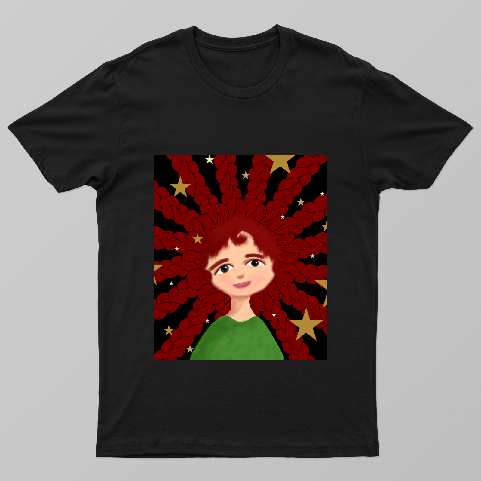 Dreamy space Unisex T-shirt by Vaishali C