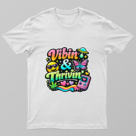 Vibe-in Unisex T-shirt by @rayah.arts