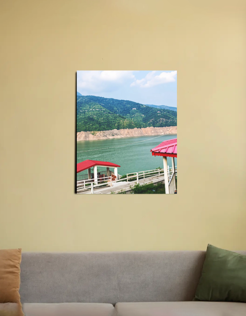 Mountainss loversss 16"x20" Canvas Poster by Ayat
