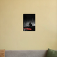 cyberpunk2077 black and white 8"x12" Canvas Poster by Mithisar Daimary 