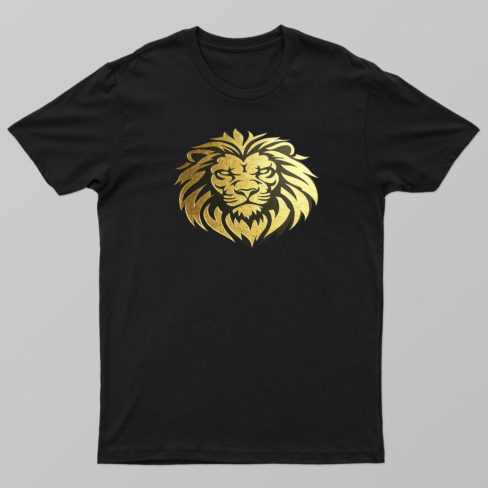 Lion's Head Unisex T-shirt by Sunjit Singh Machra 