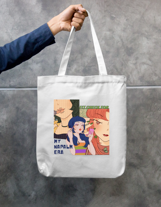 KDH - Fit check for my napalm era tote bag Zipper Tote Bag by @pa3print