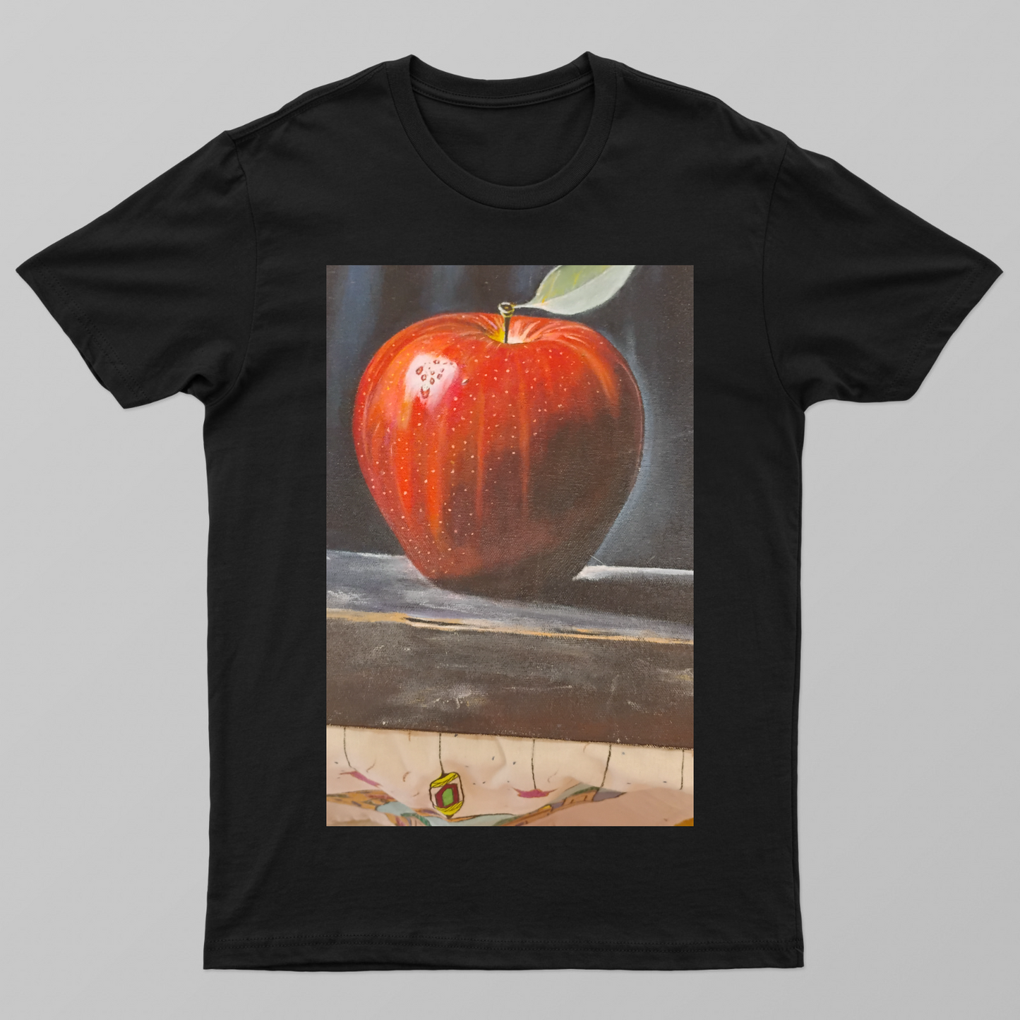 Apple on T-Shirt Unisex T-shirt by G SREELAKSHMI