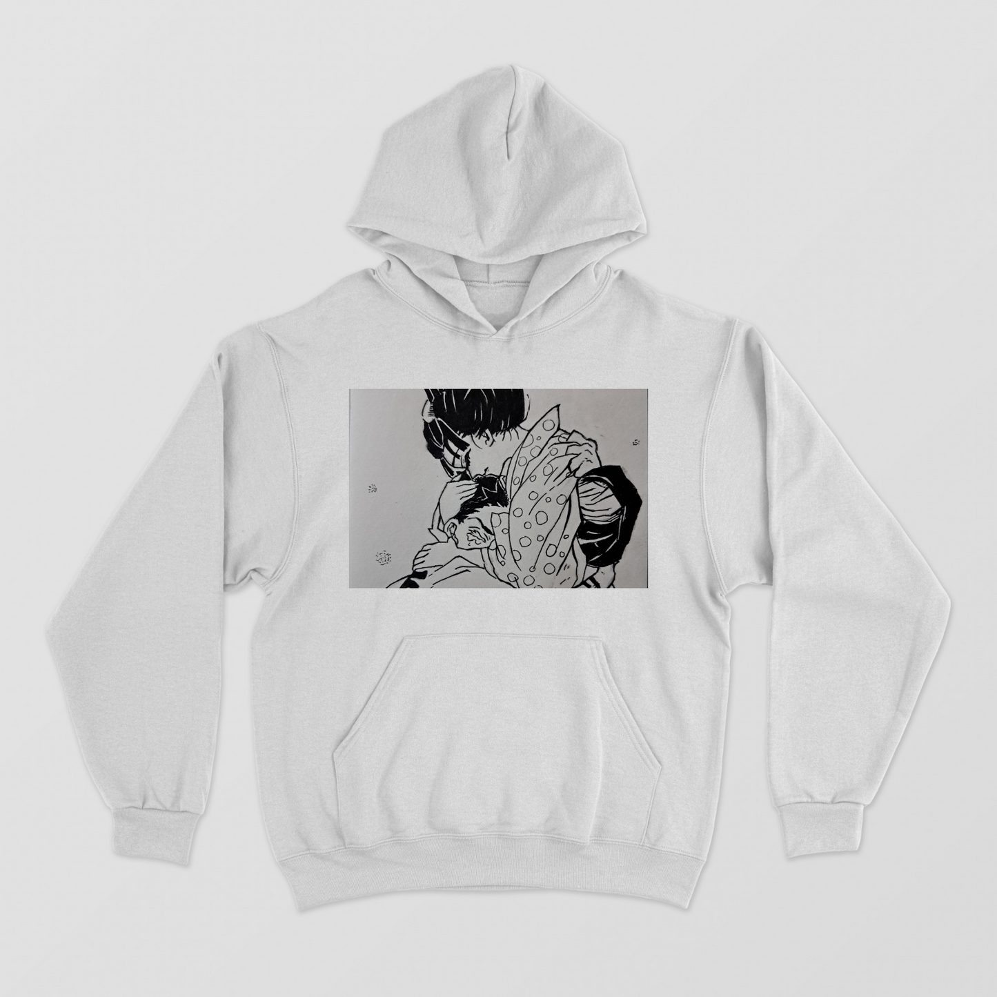 Akaza and koyuki Unisex Hoodie by @k.shiva26_arts
