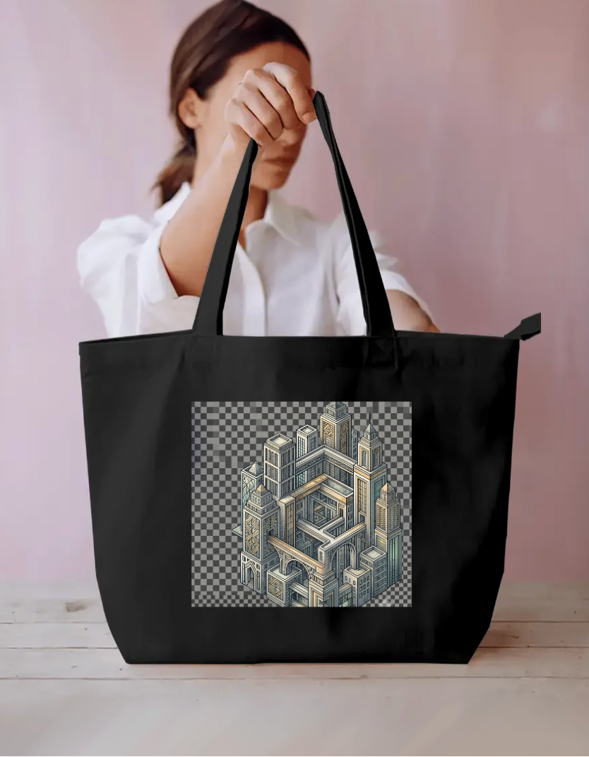 Funkeey Everyday Large Tote Bag by Sidhant Choubey 
