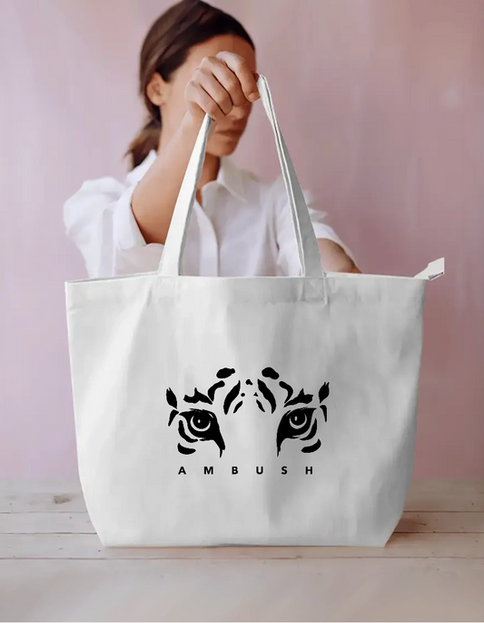 Tiger Eyes Everyday Large Tote Bag by @thetotastore