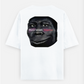 rizz level negative Meme t-shirt | funny cursed tee| gen z humor Oversized T-shirt (Back print) by Mithisar Daimary 