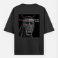 error motivation not found Oversized T-shirt (Back print) by Mithisar Daimary 