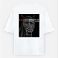 error motivation not found Oversized T-shirt (Back print) by Mithisar Daimary 