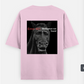 error motivation not found Oversized T-shirt (Back print) by Mithisar Daimary 