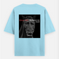 error motivation not found Oversized T-shirt (Back print) by Mithisar Daimary 