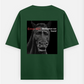error motivation not found Oversized T-shirt (Back print) by Mithisar Daimary 