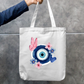 Evil Eye tote bag Zipper Tote Bag by @nirali.direction