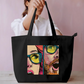 Astonished Face Tote Bag Everyday Large Tote Bag by @rd_digital_store