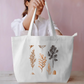 Leaf Tote Bag Everyday Large Tote Bag by @rd_digital_store