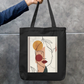 Faceless Tote Bag Zipper Tote Bag by @rd_digital_store