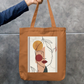 Faceless Tote Bag Zipper Tote Bag by @rd_digital_store