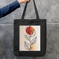 Leaf Tote Bag Zipper Tote Bag by @rd_digital_store
