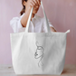 Me Art Tote Bag Everyday Large Tote Bag by @rd_digital_store