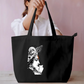 Krishna Art Tote Bag Everyday Large Tote Bag by @rd_digital_store