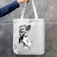 Krishna Art Tote Bag Zipper Tote Bag by @rd_digital_store