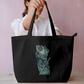 Krishna Art Tote Bag Everyday Large Tote Bag by @rd_digital_store
