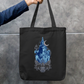 Shiva Art Tote Bag Zipper Tote Bag by @rd_digital_store