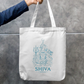 Shiva Art Tote Bag Zipper Tote Bag by @rd_digital_store