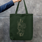 Shiva Art Tote Bag Zipper Tote Bag by @rd_digital_store