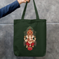 Ganesha Art Tote Bag Zipper Tote Bag by @rd_digital_store