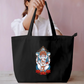Ganesha Art Tote Bag Everyday Large Tote Bag by @rd_digital_store