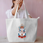 Ganesha Art Tote Bag Everyday Large Tote Bag by @rd_digital_store