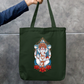 Ganesha Art Tote Bag Zipper Tote Bag by @rd_digital_store