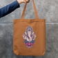 Ganesha Art Tote Bag Zipper Tote Bag by @rd_digital_store