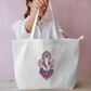 Ganesha Art Tote Bag Everyday Large Tote Bag by @rd_digital_store