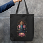 Ganesha Art Tote Bag Zipper Tote Bag by @rd_digital_store