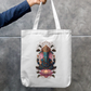 Ganesha Art Tote Bag Zipper Tote Bag by @rd_digital_store