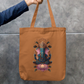 Ganesha Art Tote Bag Zipper Tote Bag by @rd_digital_store