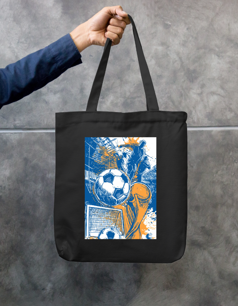 Fifa Fan Tote Bag Zipper Tote Bag by @rd_digital_store