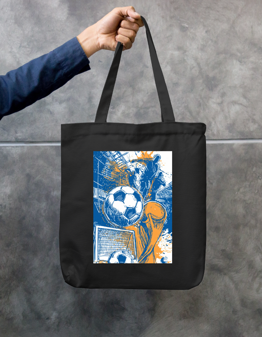 Fifa Fan Tote Bag Zipper Tote Bag by @rd_digital_store