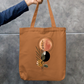 Aesthetic Art Tote Bag Zipper Tote Bag by @rd_digital_store