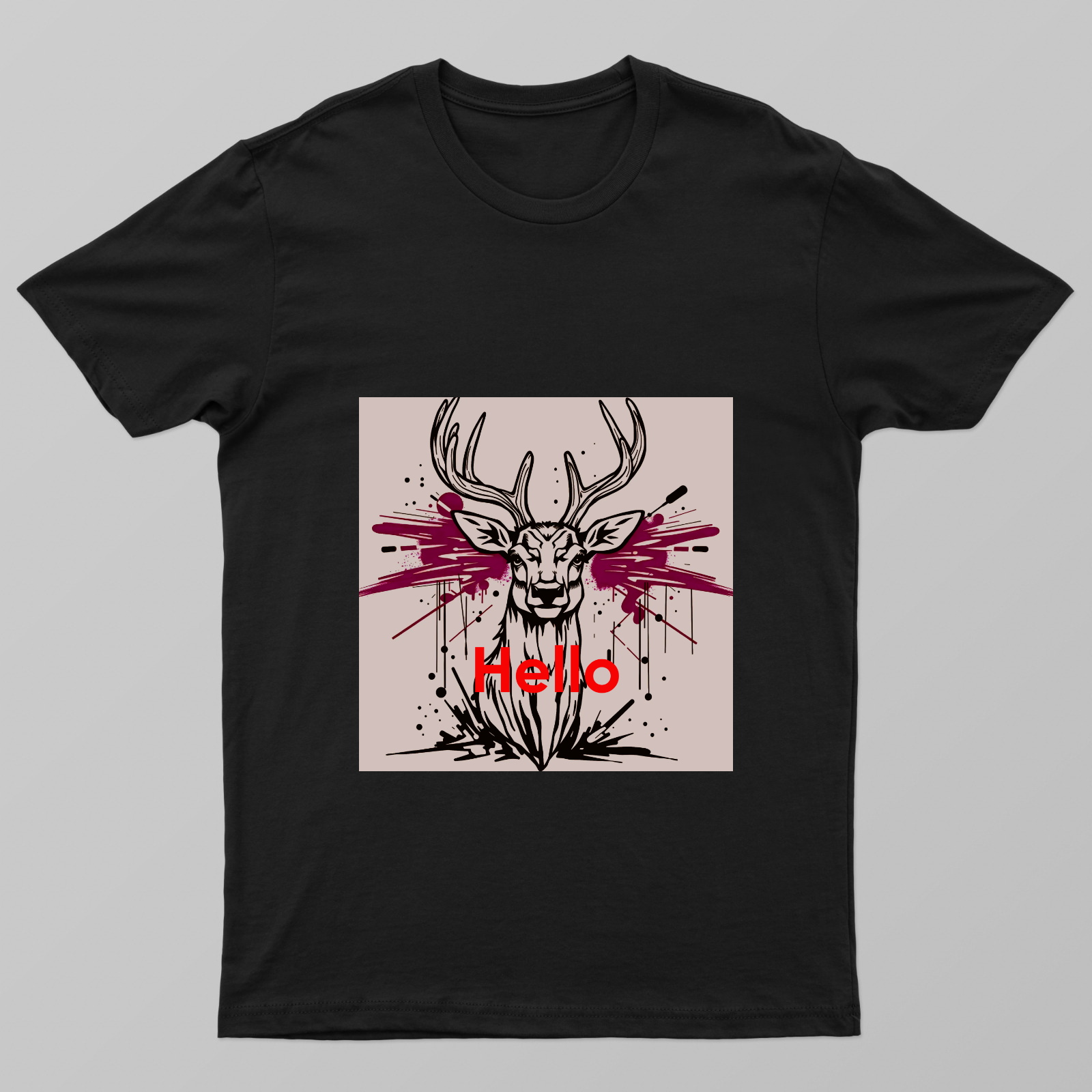 dear say hello Unisex T-shirt by Niljyoti Dey