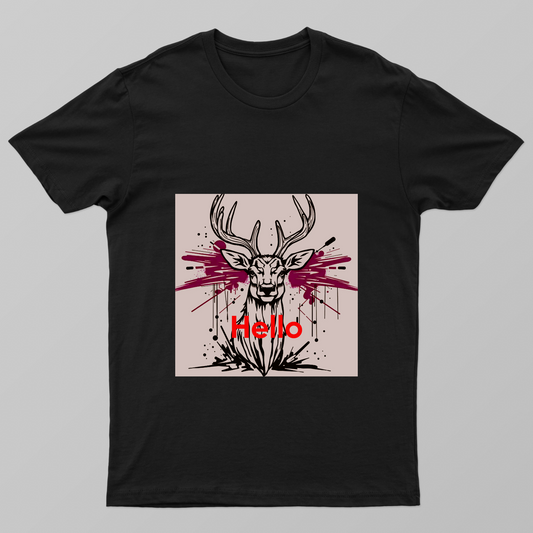 dear say hello Unisex T-shirt by Niljyoti Dey
