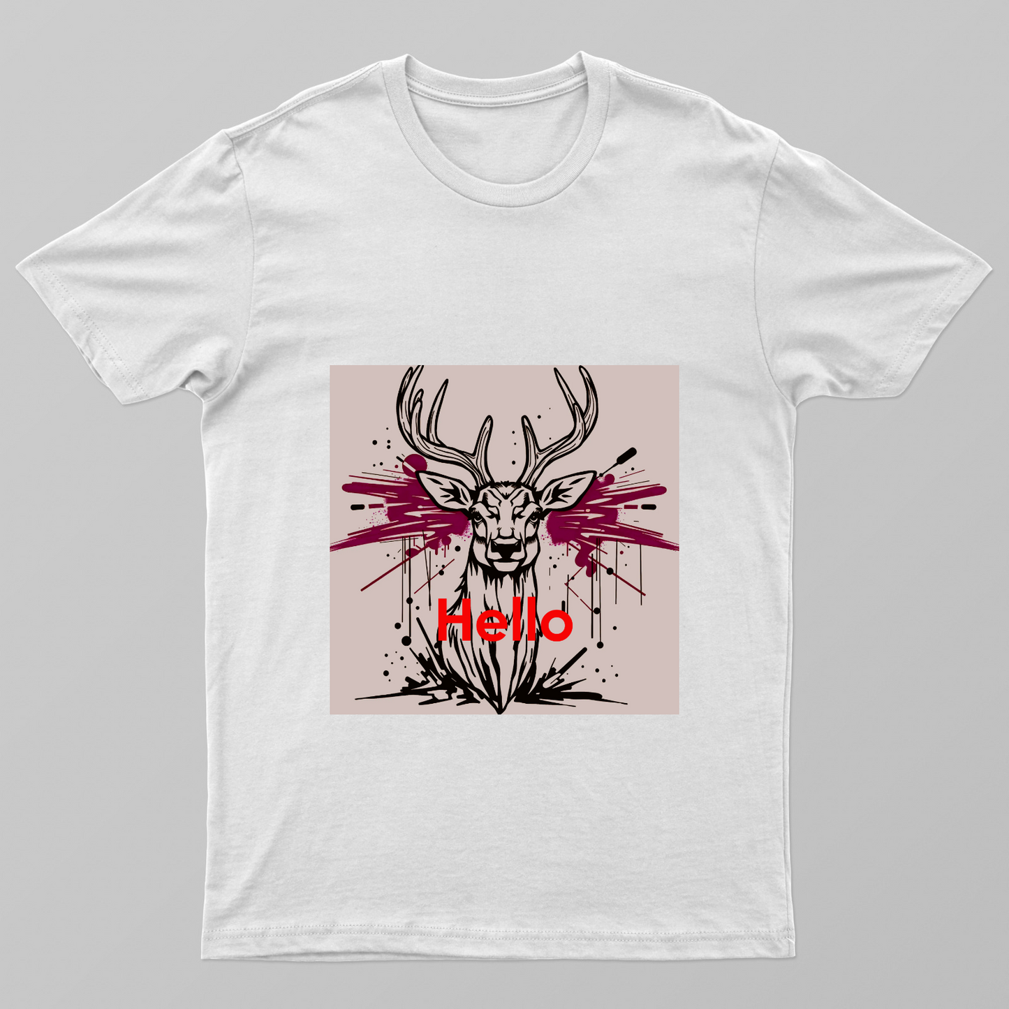 dear say hello Unisex T-shirt by Niljyoti Dey