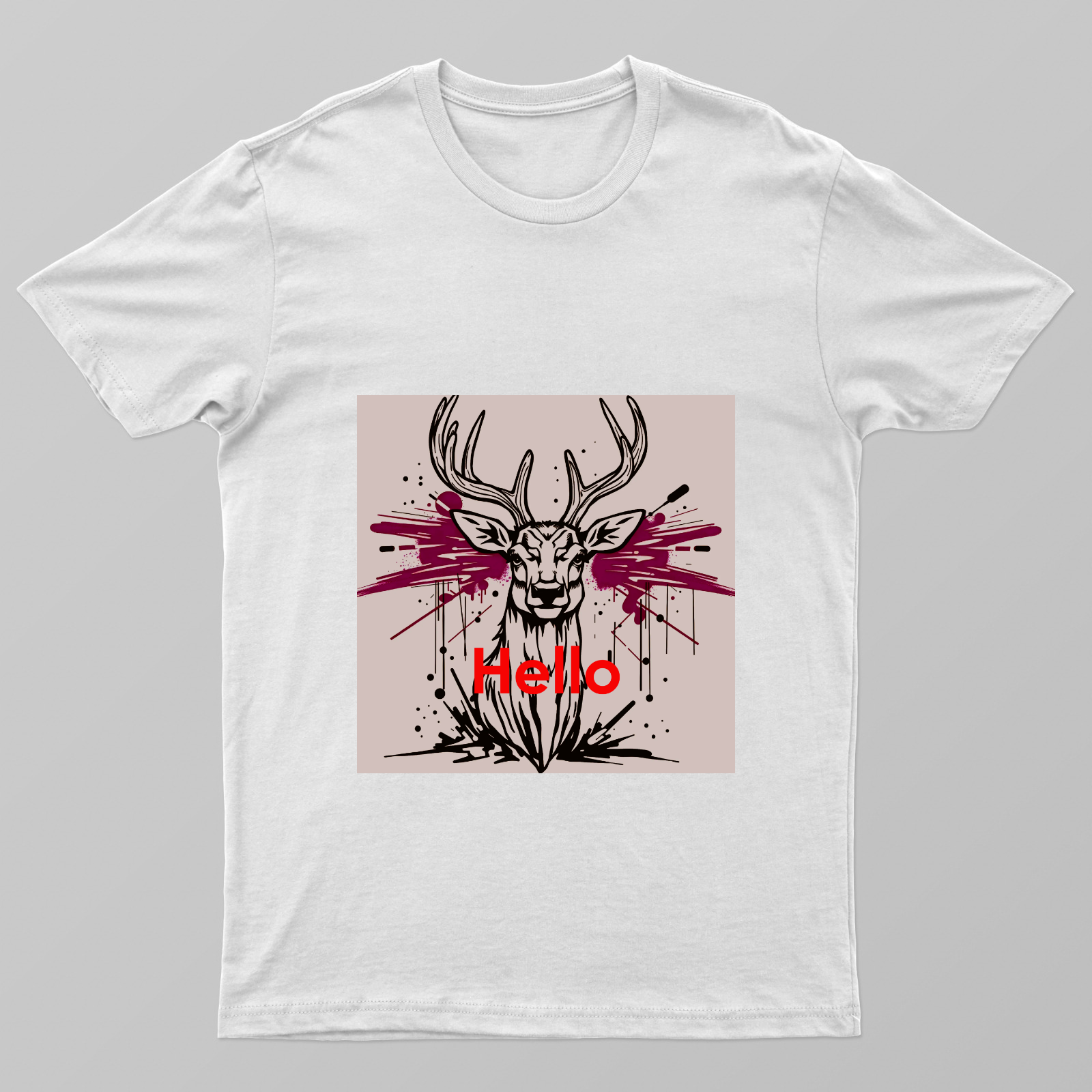 dear say hello Unisex T-shirt by Niljyoti Dey