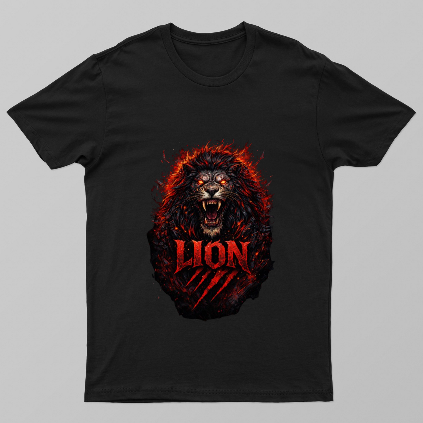 The Lion Unisex T-shirt by Shani Shanmughan 