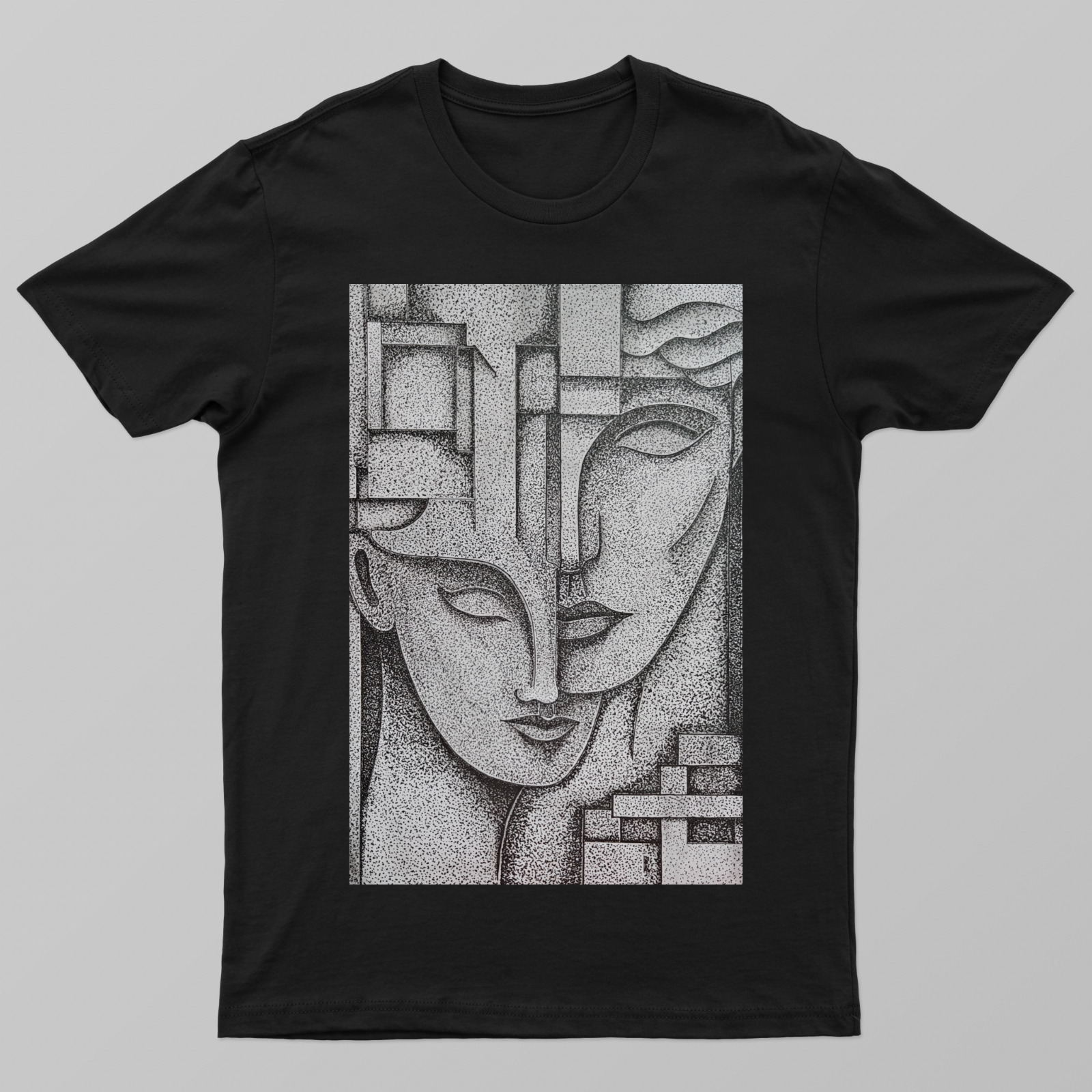 Dot Art Love Unisex T-shirt by @sketch.box.studios