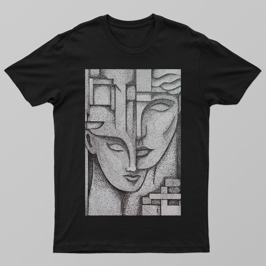 Dot Art Love Unisex T-shirt by @sketch.box.studios
