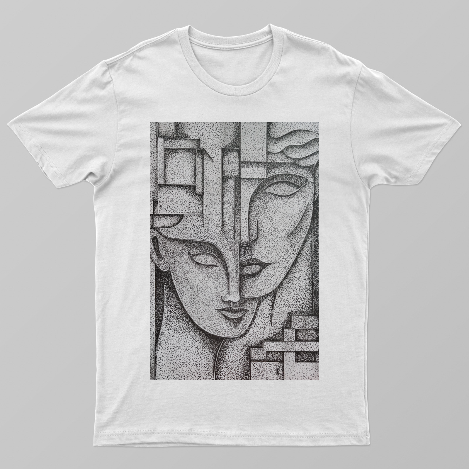 Dot Art Love Unisex T-shirt by @sketch.box.studios