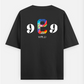 999 wrld Oversized T-shirt (Back print) by @aniiimekh